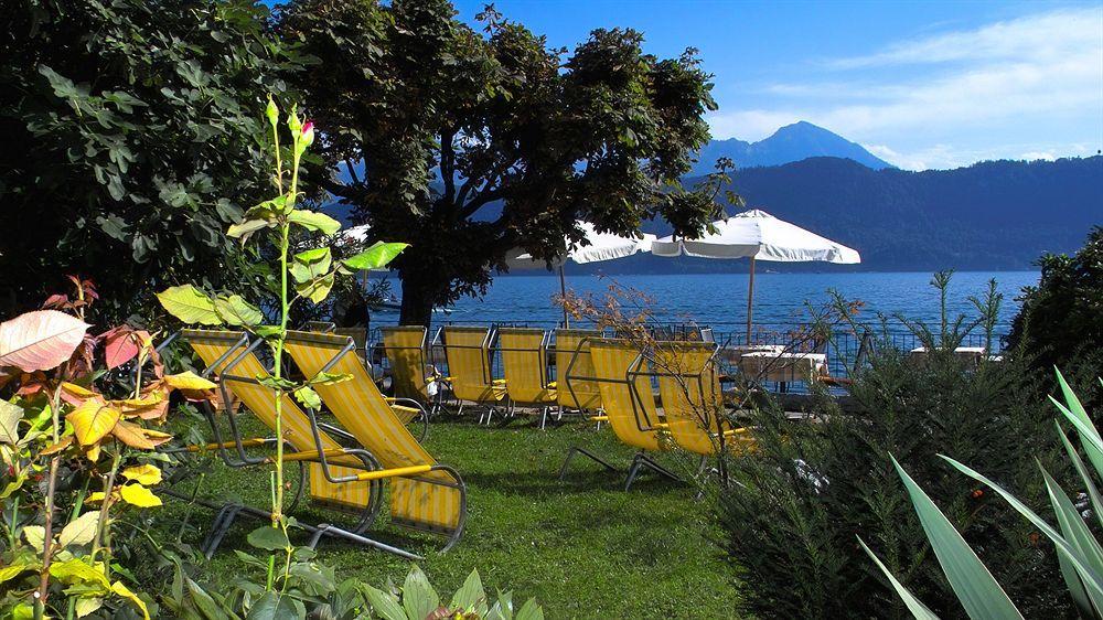Hotel Central Am See Weggis Bagian luar foto