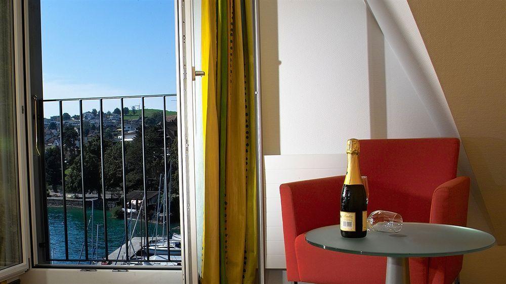 Hotel Central Am See Weggis Bagian luar foto