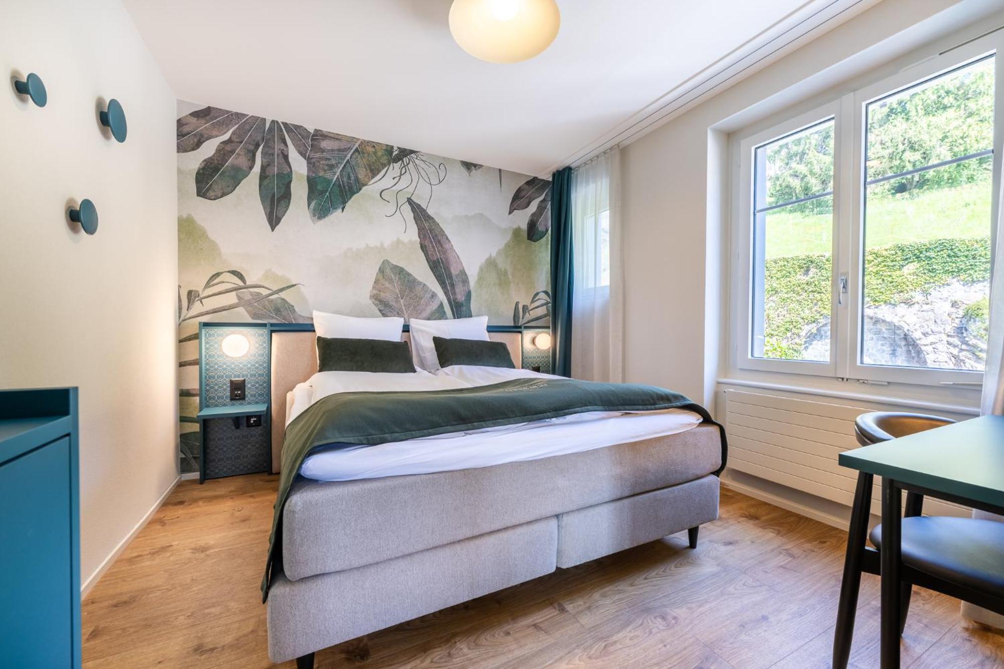 Hotel Central Am See Weggis Bagian luar foto