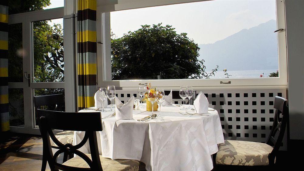 Hotel Central Am See Weggis Bagian luar foto