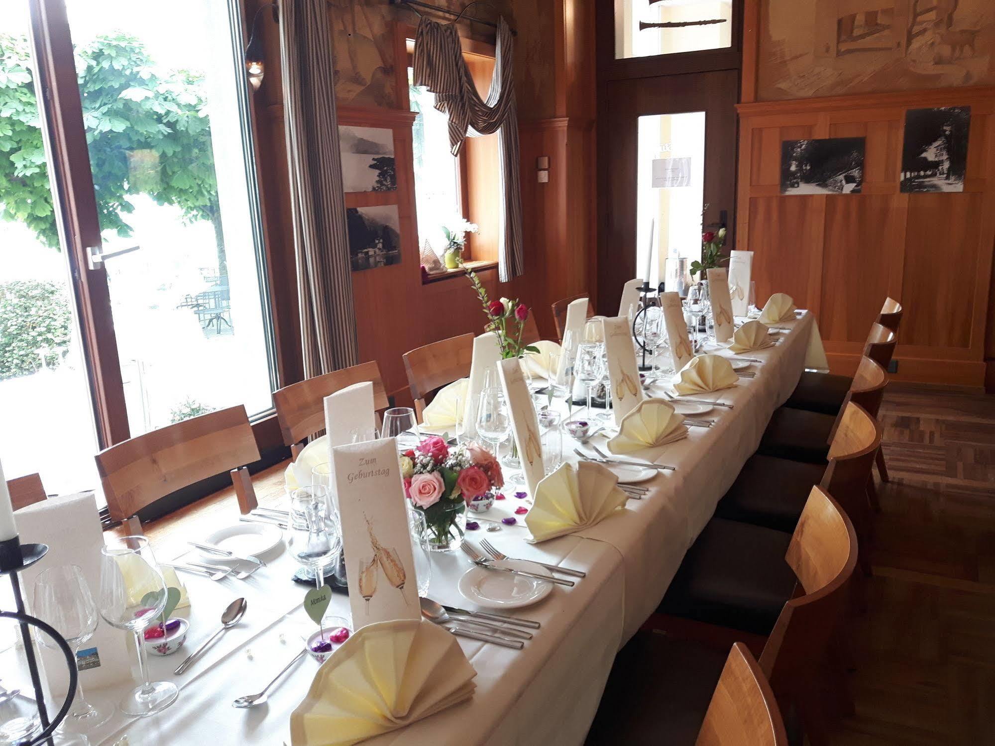 Hotel Central Am See Weggis Bagian luar foto